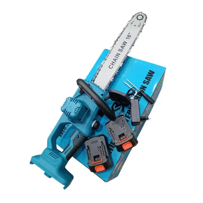 Акумуляторна ланцюгова пилка 16''+2 акумулятори 68В + кейс, Electric Saw / Електропила / Акумуляторна пилка