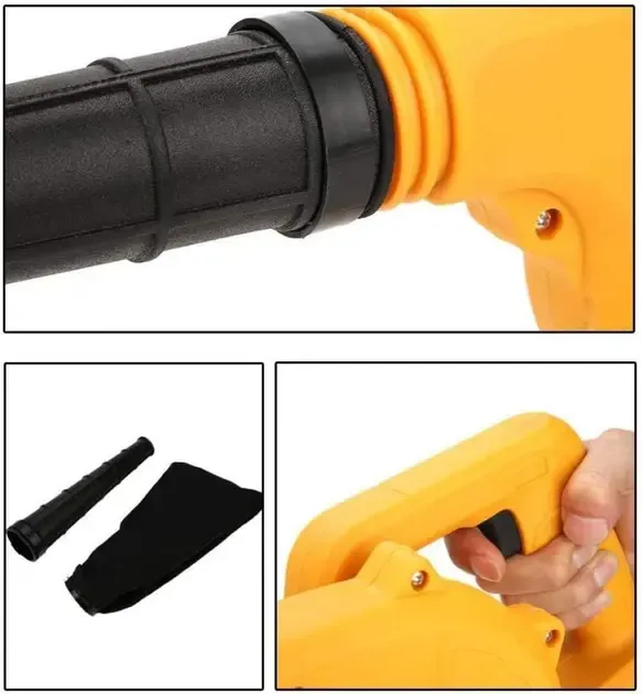 Акумуляторна повітродувка пилосос 2в1 для збору листя, LY-4, бездротовий садовий пилосос-дуйка BLOWER