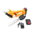 Акумуляторні ножиці-кущорізи на 24Вт з 2 насадками для догляду за садом в кейсі