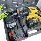 Акумуляторний безщітковий перфоратор із двома акумуляторами 18V 5Ah в кейсі ударний PD2A-18-M2