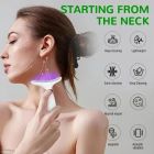 Акумуляторний електричний масажер для обличчя Neck Beauty Device з LED-дисплеєм, 7 режимів, USB-заряджання