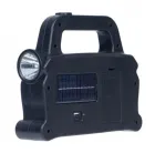 Акумуляторний LED ліхтар прожектор із сонячною панеллю USB вихід знімні Hurry Bolt HB-6169