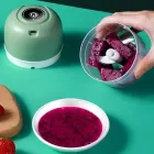 Акумуляторний міні подрібнювач для продуктів 250мл, з USB / Кухонний міні блендер для овочів