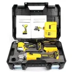 Акумуляторний набір інструментів у кейсі 2 в 1 Болгарка та Гайковерт