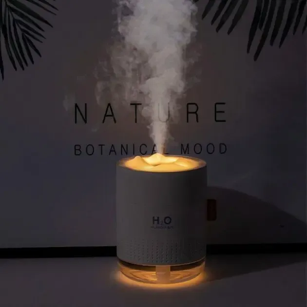 Зволожувач повітря H2O 2000мАч, 450мл, білий