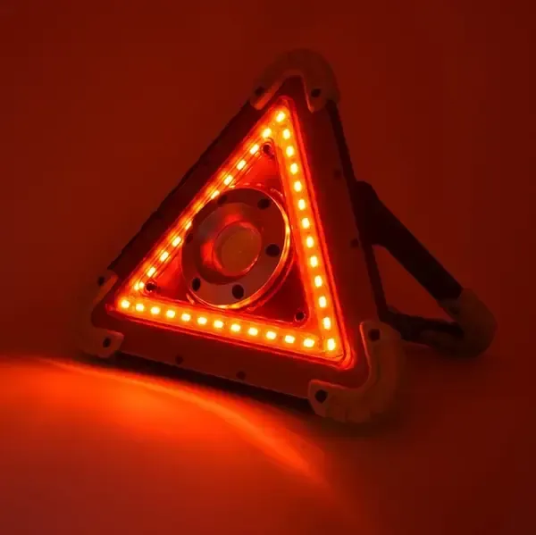 Акумуляторний автомобільний аварійний знак LED 30W LL-303