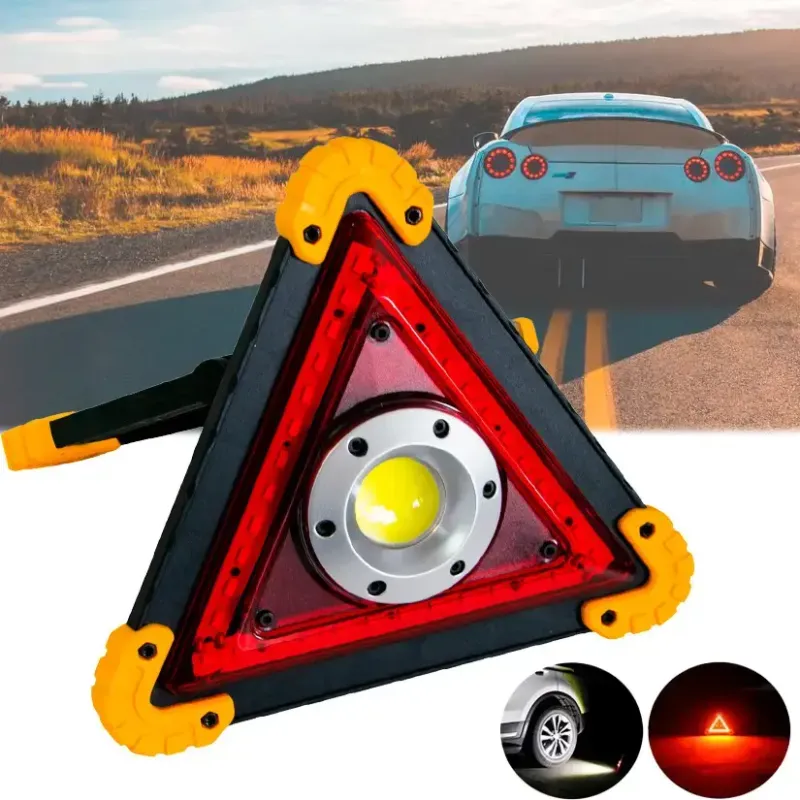 Акумуляторний автомобільний аварійний знак LED 30W LL-303