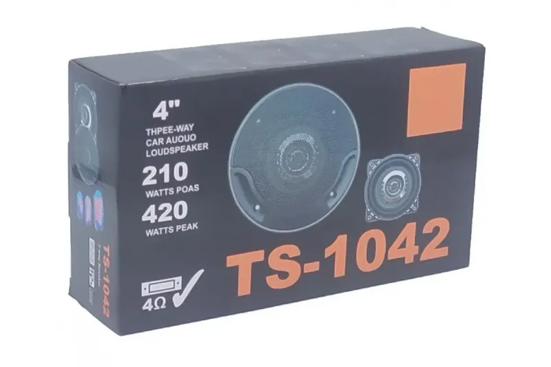 Акустична система для автомобіля TS-1042, автомобільні колонки