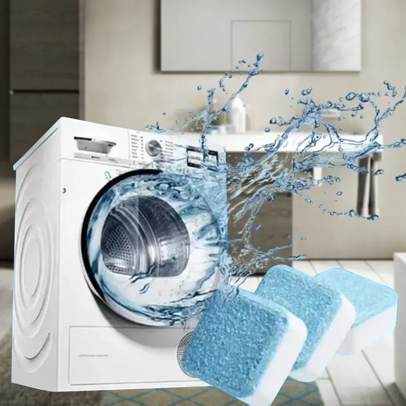 Антибактеріальний засіб очищення пральних машин Washing mashine cleaner №2 у шипучих таблетках
