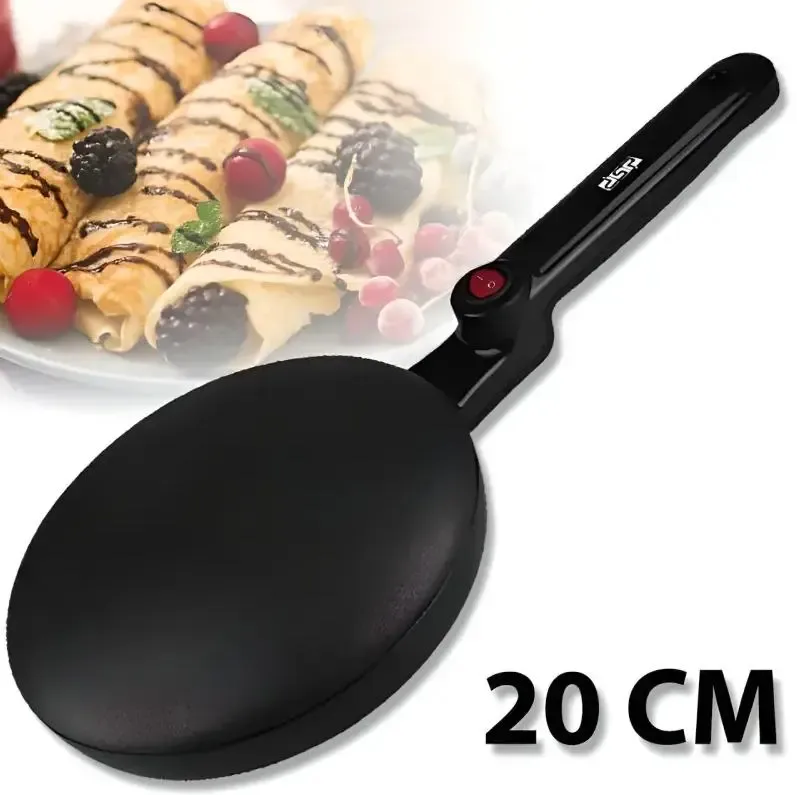 Антипригарний електричний млинець PAN LY-456 600Вт, антипригарний