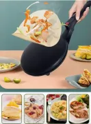 Антипригарний електричний млинець PAN LY-456 600Вт, антипригарний