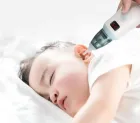 Аспіратор дитячий акумуляторний 2-в-1 BABY NOSE з LED-дисплеєм та регулятором потужності (WO-19)
