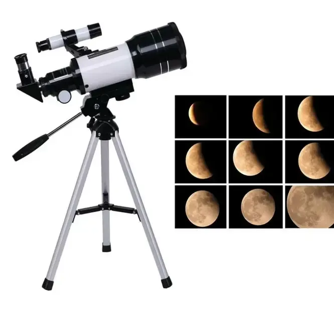 Астрономічний телескоп AM F40070M для спостережень за космосом зі штативом