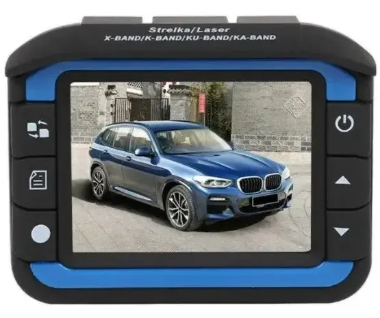 Автомобільний відеореєстратор з антирадаром та камерою з кутом огляду 140 градусів HD 720P