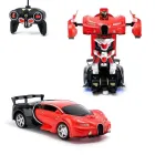 Червоний Машинка трансформер Автобот Lamborghini Robot Car на радіокеруванні 2в1