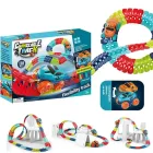 Автомобільна гоночна траса з машинкою Гнучкий гоночний трек з машинками Cheangeble Track 138 pcs