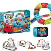 Автомобільна гоночна траса з машинкою Гнучкий гоночний трек з машинками Cheangeble Track 138 pcs