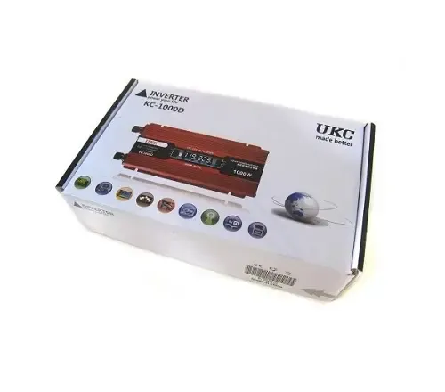 Автомобільний перетворювач напруги 12V-220V 1000W