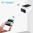 Автономна камера відеоспостереження бездротова для зовнішнього відеоспостереження на сонячній батареї IP Solar WIFI Camera