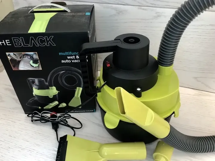 Автопилосос від прикурювача Black Series 12V Multi-Function Wet & Dry Vacuum Автомобільний пилосос