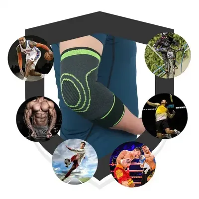 Бандаж ліктьового суглоба, еластичний бандаж, компресійний налокітник, фіксатор передпліччя