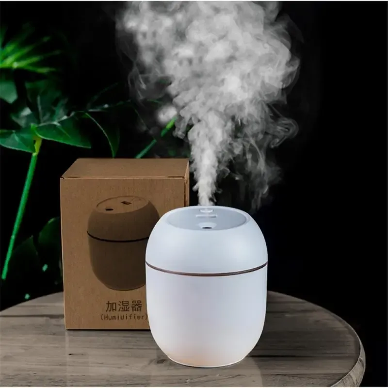 Ультразвуковий міні зволожувач повітря USB Humidifier з підсвічуванням