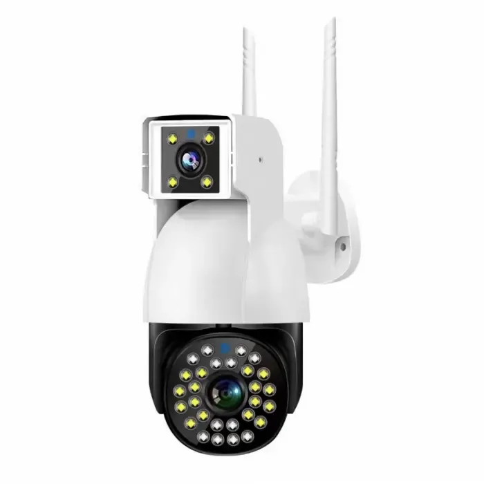Бездротова Камера DUAL CAMERA P12 WIFI IP 360/90 V380PRO 3+3.0mp Поворотна вулиця з датчиком руху
