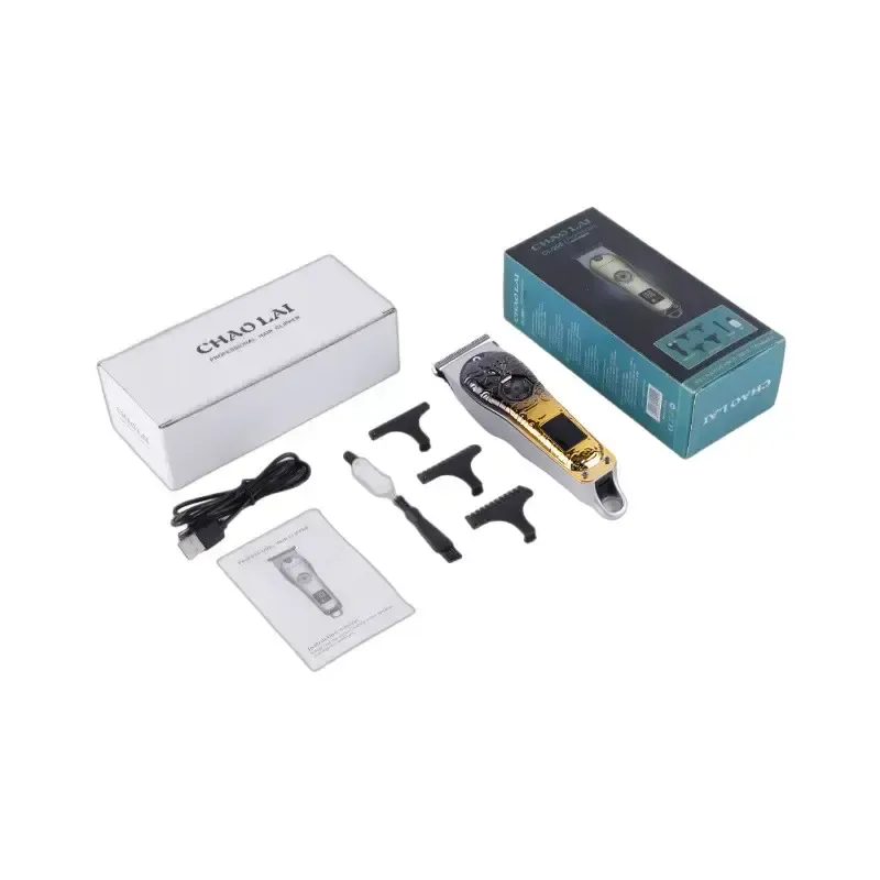 Бездротова машинка для стрижки волосся з дисплеєм CHAO LAI CL-270 Тример для обличчя машинка для стрижки