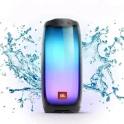 Бездротова портативна колонка JBL PULSE 4 Bluetooth з підсвічуванням павербанк радіо