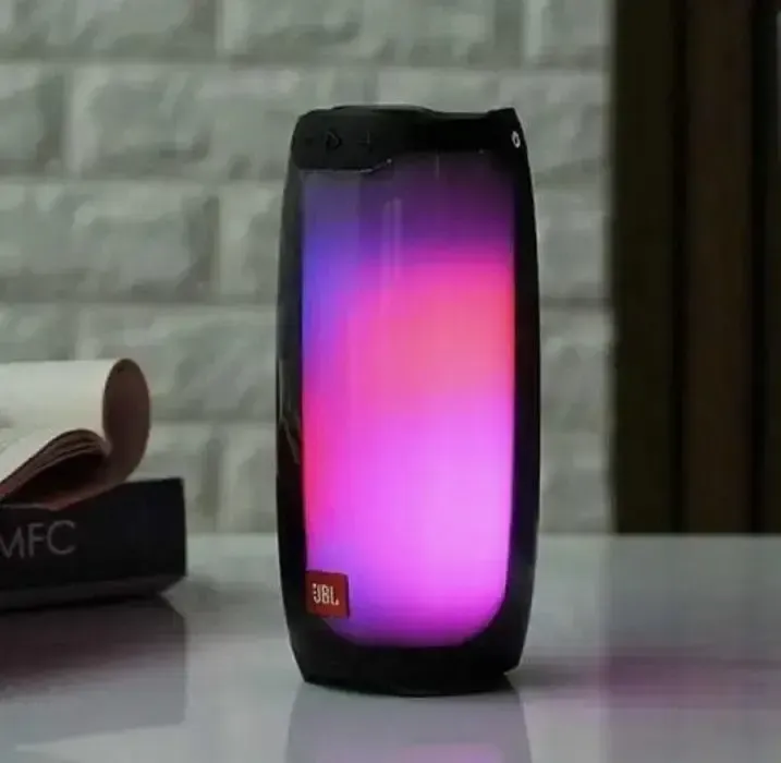 Бездротова портативна колонка JBL PULSE 4 Bluetooth з підсвічуванням павербанк радіо