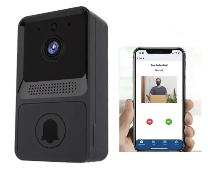 Бездротовий дверний WIFI дзвінок з камерою Mini Doorbell Міні-домофон для дому