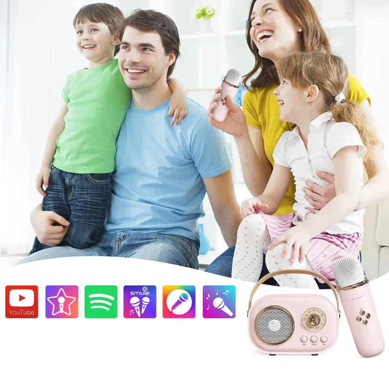 Бездротовий мікрофон для караоке, колонка SPEAKER C20 PLUS