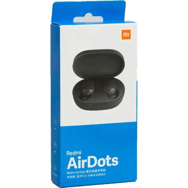 Бездротові Bluetooth навушники Xiaomi Redmi AirDots s 2 Headset бездротові Чорні