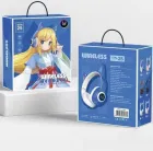 Бездротові дитячі Навушники з Вушками з підсвічуванням з MicroSD Ear STN-25 Bluetooth