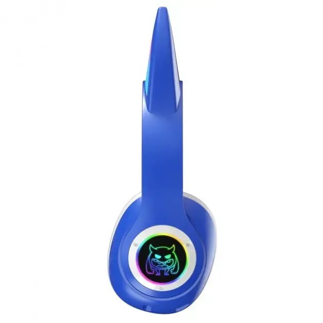 Бездротові дитячі Навушники з Вушками з підсвічуванням з MicroSD Ear STN-25 Bluetooth