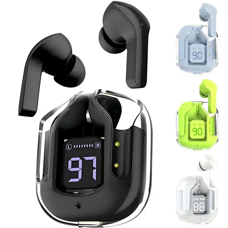 Бездротові навушники Duopuni BT30 TWS Wireless Headset, Bluetooth 5.3, 250 mAh Black
