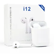 Бездротові сенсорні навушники i12 TWS