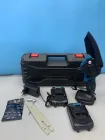 Акумуляторна ланцюгова міні-пила6 inch Electric SAW BLUE кейсом / 2 акумулятори 4А/год 8644