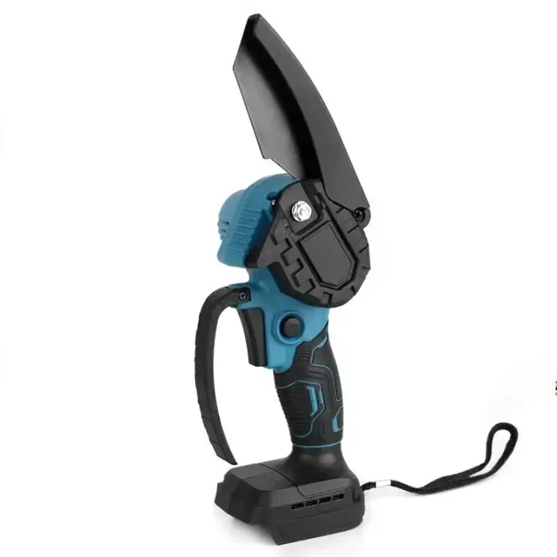 Акумуляторна ланцюгова міні-пила6 inch Electric SAW BLUE кейсом / 2 акумулятори 4А/год 8644