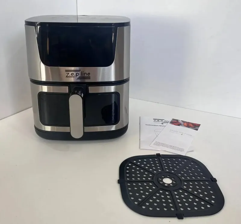 Мультипекар Безмасляна електрична аерофритюрниця на 8 л Zepline ZP-092 3000W