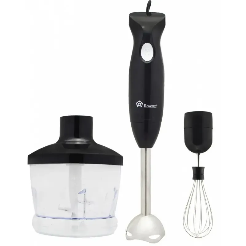 Блендер Domotec Ms-5103 3в1, ручний занурювальний блендер, міксер, кухонний комбайн, кухонний подрібнювач 500 Вт