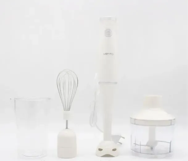 Блендер занурювальний 4в1, 450Вт, VENTO VHB-07 / Блендер подрібнювач / Ручний блендер / Кухонний міксер блендер