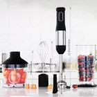 Блендер ручний 5 в 1 на 1500 Вт із подрібнювачем і насадками міксер і спінювач молока 20 швидкостей Zepline