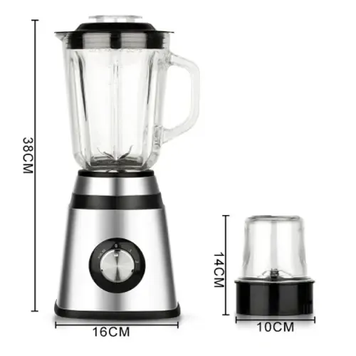 Блендер із кавомолкою RAF R 2834 (1.5л 1000W)