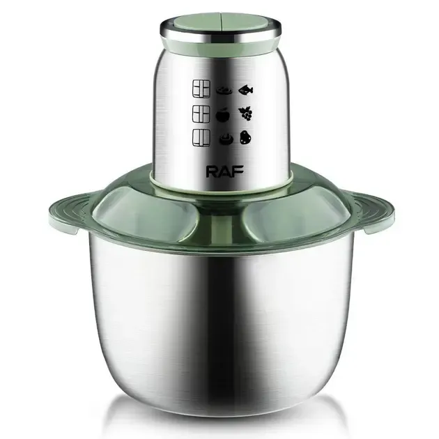 Блендер-подрібнювач із металевою колбою на 5л RAF R.7014 1000W