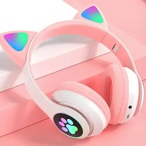 Bluetooth навушники з підсвічуванням та картою пам'яті B39M