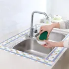 Бордюрна стрічка для ванної та кухні самоклеюча водонепроникна 8 м