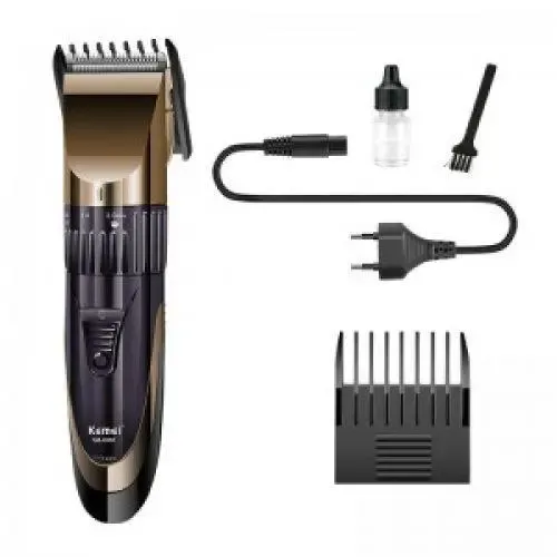 Бритва Kemei KM8066, машинка для стрижки волосся та бороди, Акумуляторна машинка для стрижки