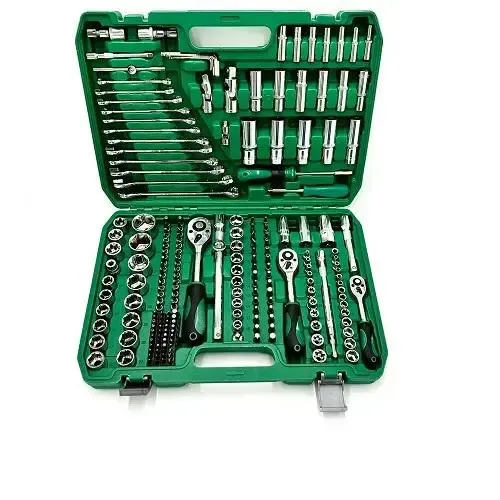 Набір інструментів з тріскачкою 216 предметів у кейсі