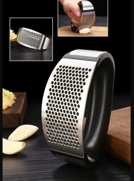 Часник Прес для часнику з нержавіючої сталі Garlic Press